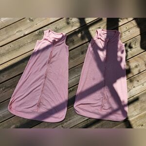 Carter's Girls Sleep Sacks (2) - Size L, Light Spring/Summer, Worn Once